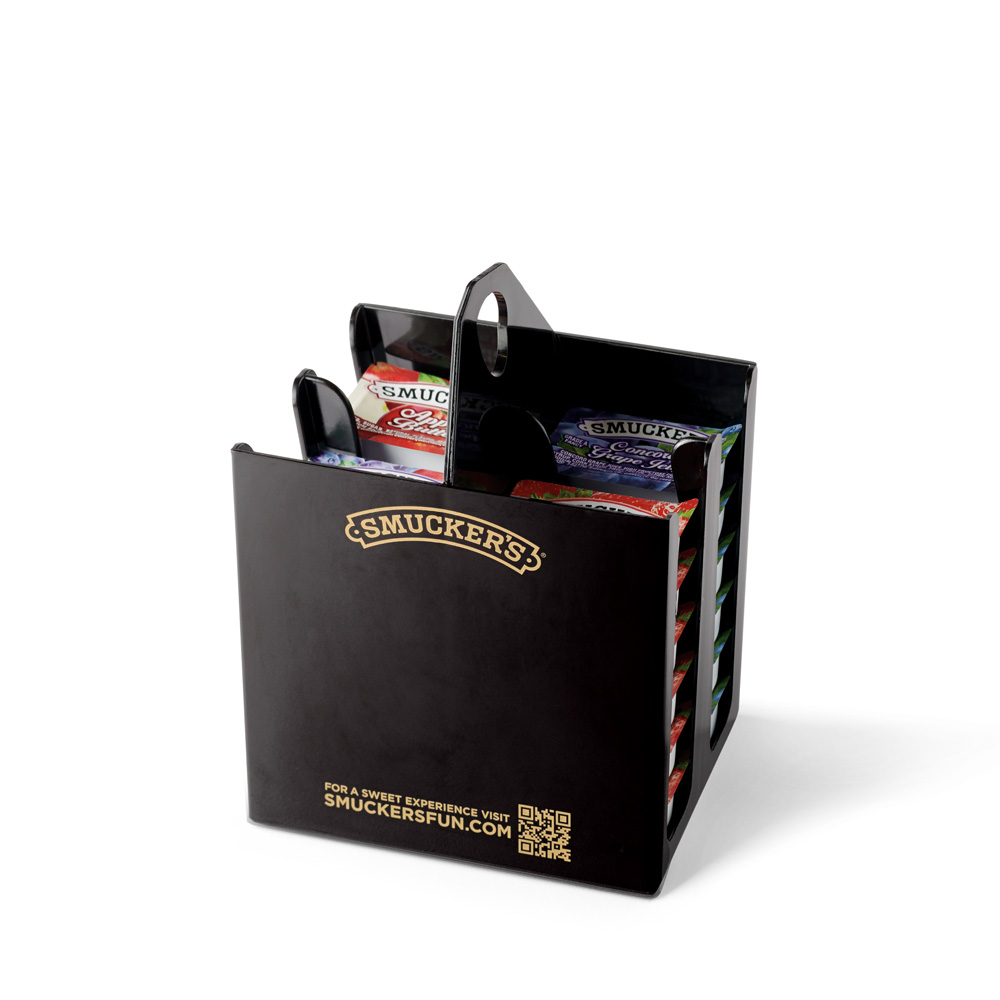 Smuckers Fun 4-Section Tall Caddy (12 Caddies/Case)  1